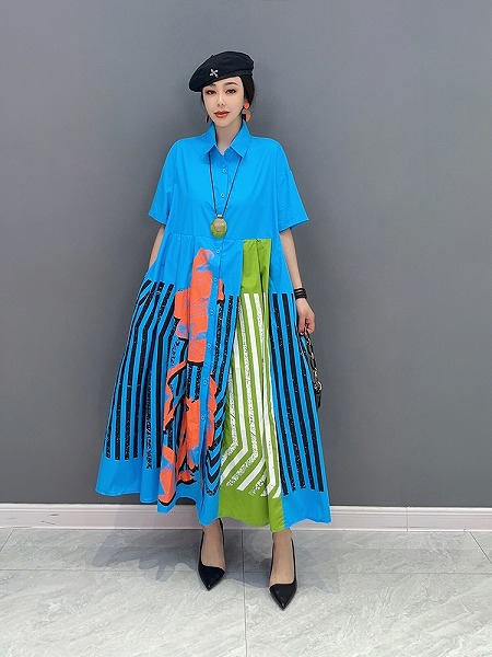 レディースファション服　おしゃれワンピース　カジュアルワンピース　人気商品｜ドレミファソラ・ねこ 12,728円