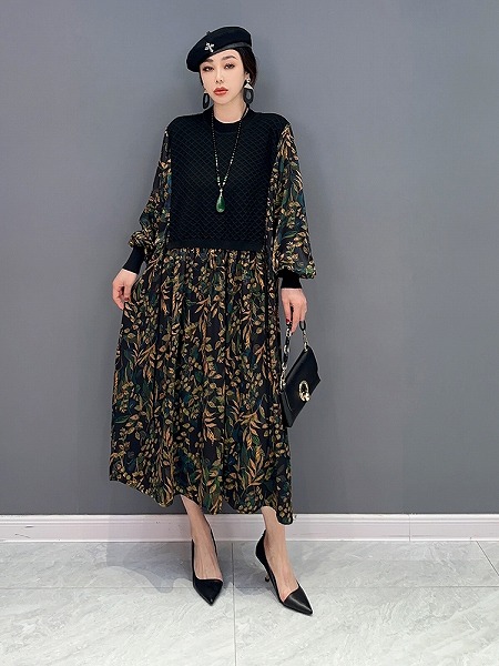 おしゃれワンピース ニット レディースファション服 カジュアルワンピース