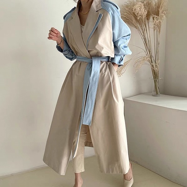 同盟罷工さあ美着やせ押し出し厚地の外套 レーディスファション商いもの 一般受けロング厚地の外套