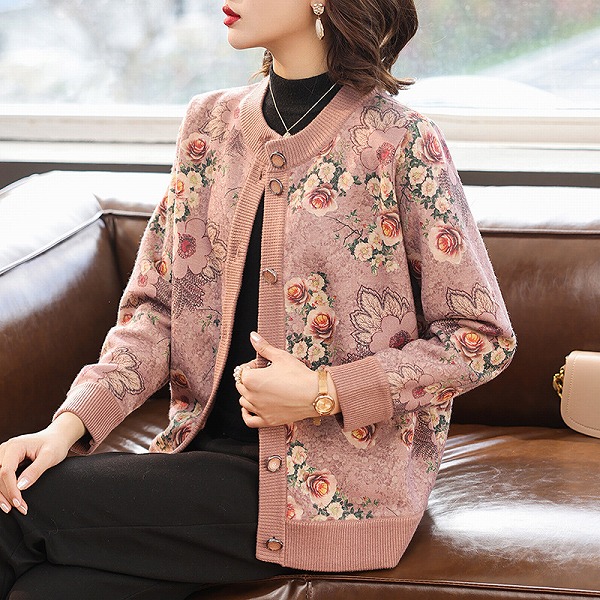 編み物ジレー ファションコート オシャレなトップス