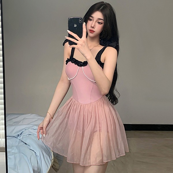 水着セクシーキャミソール女性ファッション妖精おしゃれ水着温泉水着