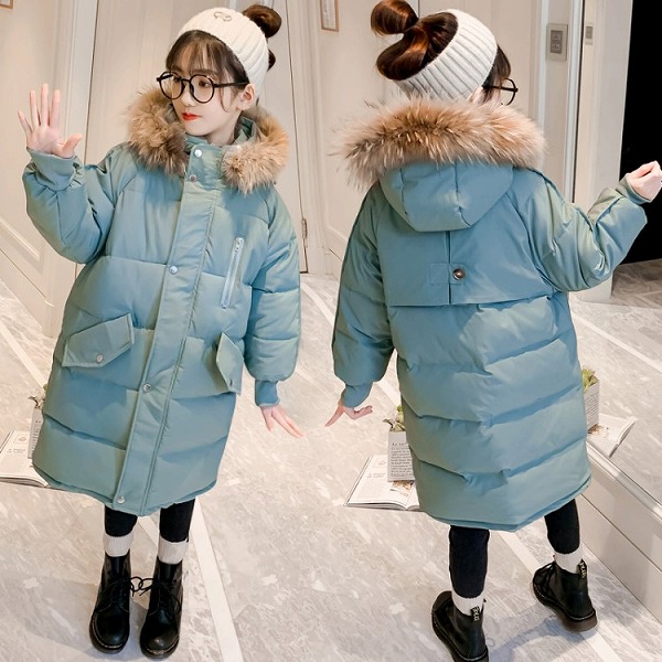 女の子中綿コートジャケット