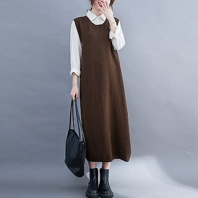 タートルネックベーシックニット