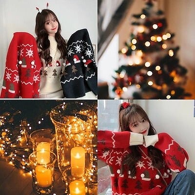 クリスマス年秋冬新作韓国版