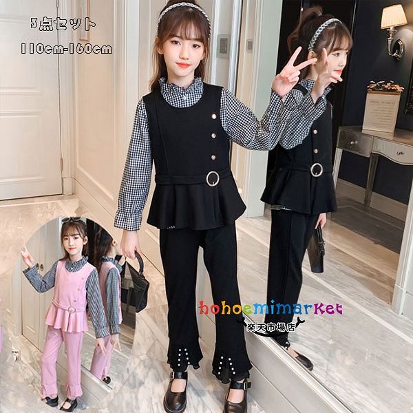 子ども服女の子セットアップ