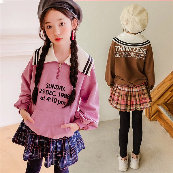 韓国赤ちゃん服うしろ帯パーカー