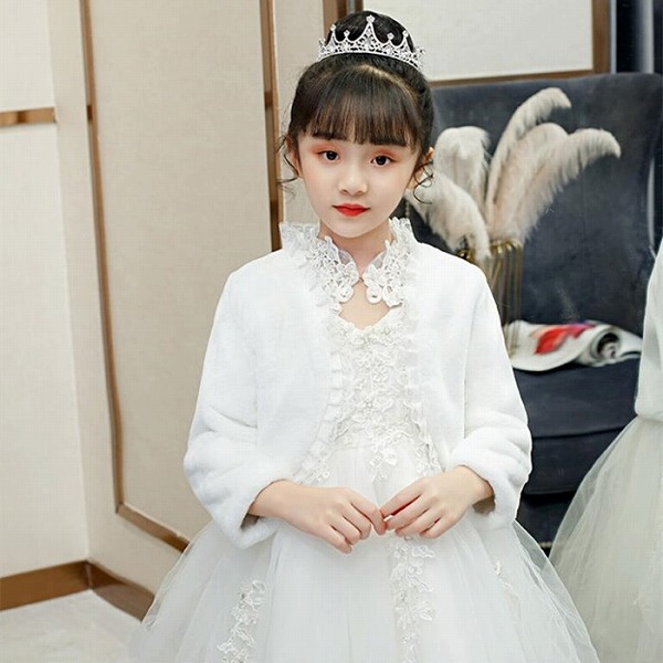 子供ボレロファーボレロ子ども白
