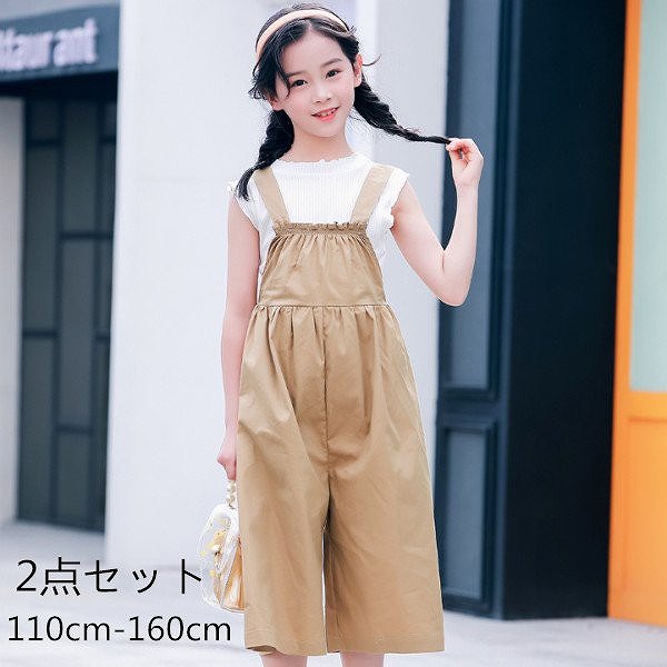 韓国ちびっ子服セットアップ夏服