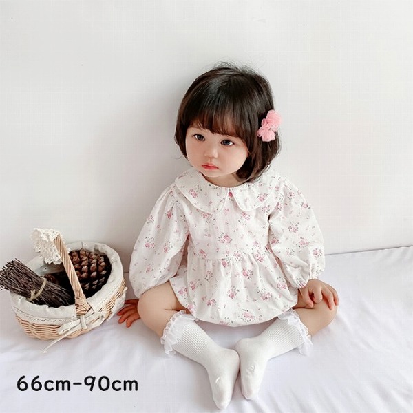 子供服女の子ボディスーツ