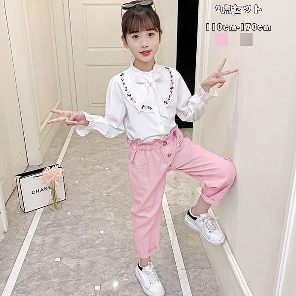 ちびっ子服うしろ帯セットアップ