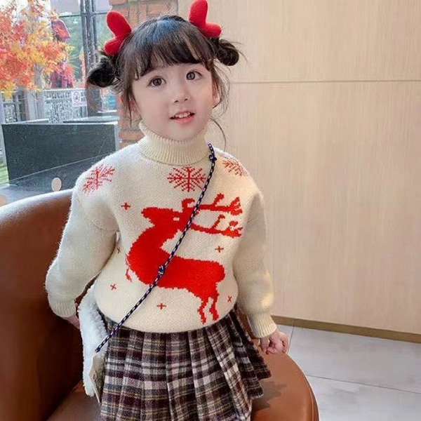 プルオーバーうしろ帯クリスマス