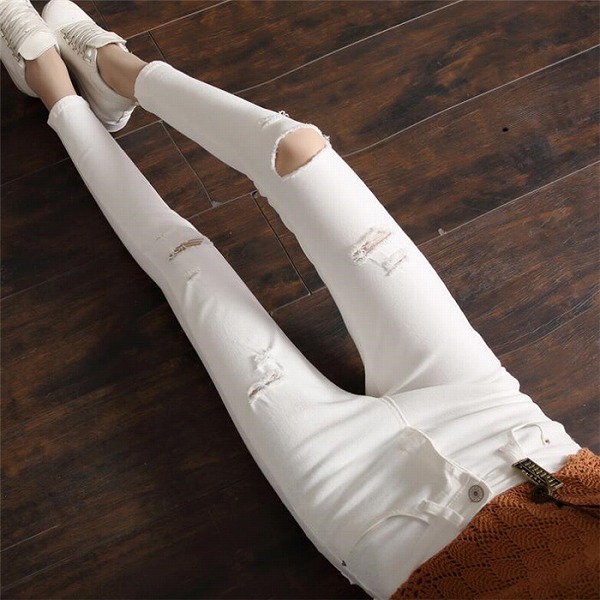美脚ストレッチパンツレギパン