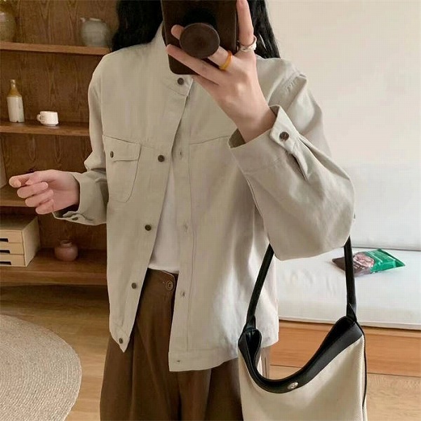 コットンジャケットレディース