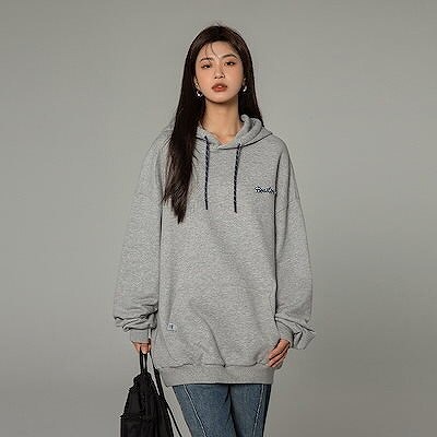 トップ刺しゅうパーカー