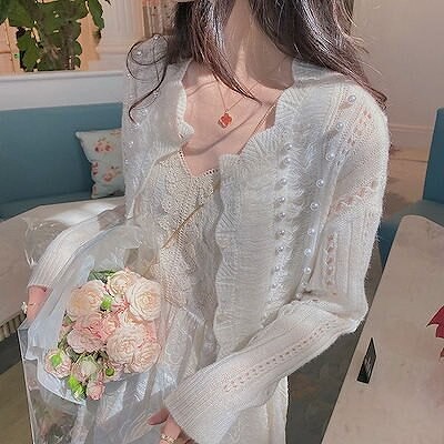 さらっと羽織るジレー