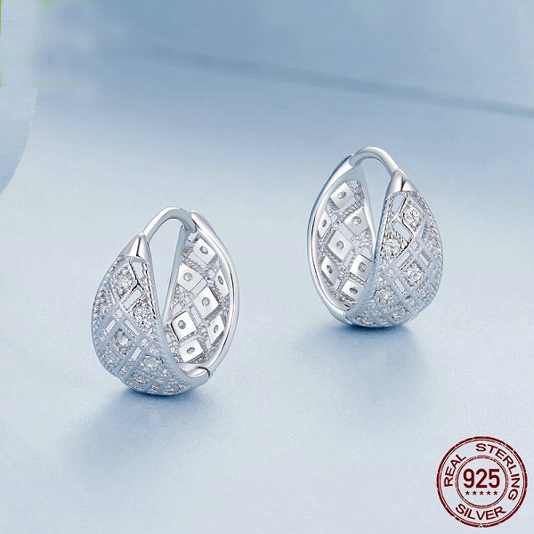 100％S925シルバー ピアス　YZY-BSE1035　高品質シルバーアクセサリー