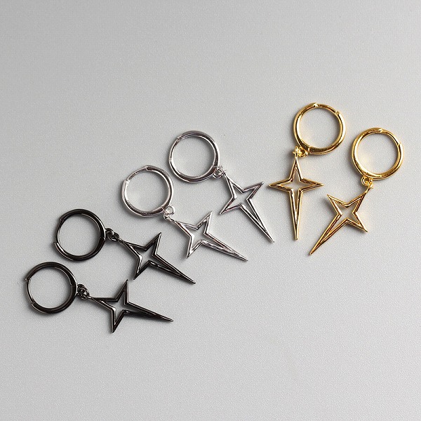100％S925シルバー フップピアス　　JH-YHE088　高品質シルバーアクセサリー