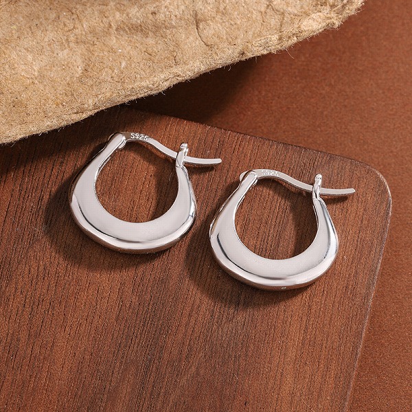 100%S925シルバーピアス　HL-469EH　高品質アクセサリー
