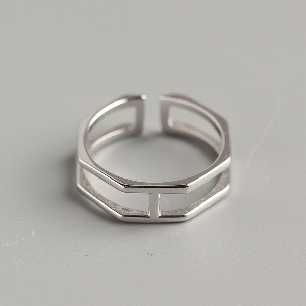 100％S925シルバー  指輪 18K金メッキ JH-TYJ079 高品質アクセサリー