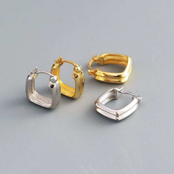 100％S925シルバー ピアス　 18K金メッキ　JH-YHE0479 高品質アクセサリー
