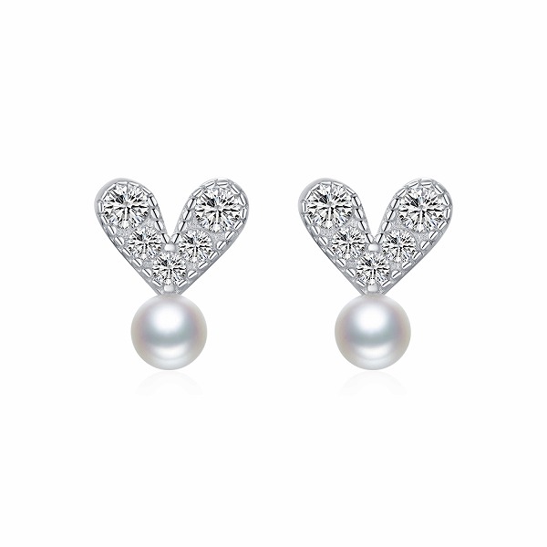 100%S925シルバーピアス　　高品質ジルコニアピアス　CZH-RHE1859　高品質アクセサリー