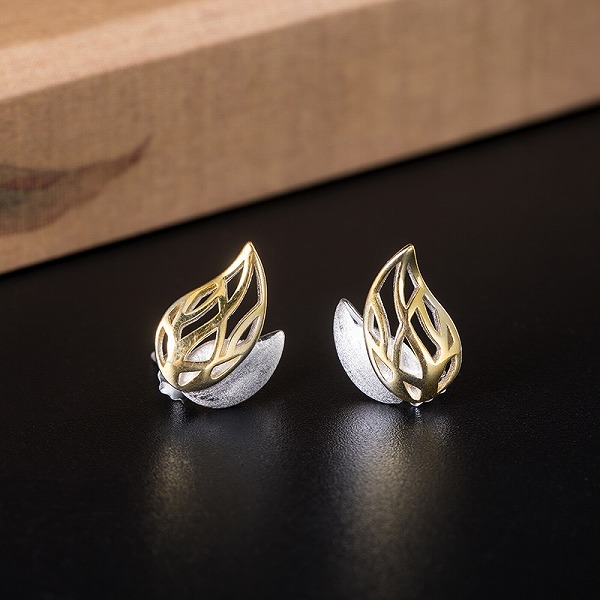 100％S925シルバー 　葉っぱ　　高品質シルバアクセサリー