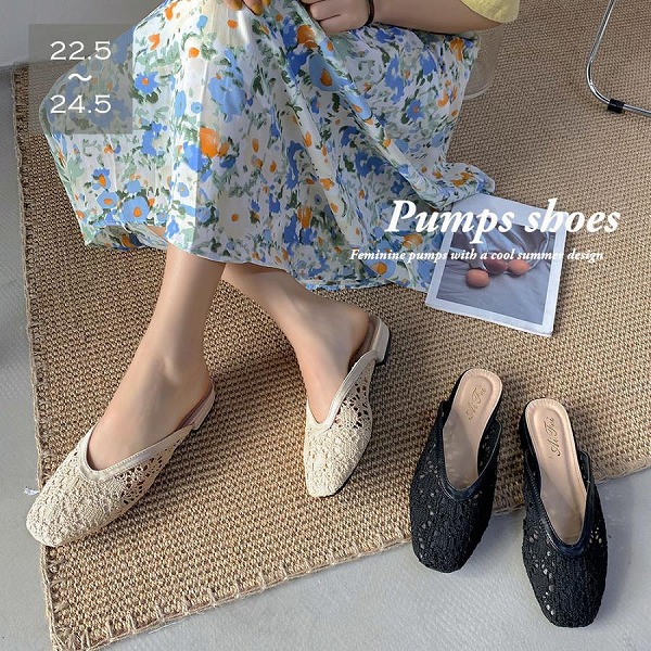 夏新品 ミュールサンダル パンプス レディース春夏