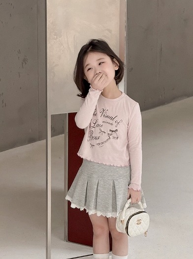 春新作 韓国風子供服トップス 長袖Tシャツ 90cm~150cm