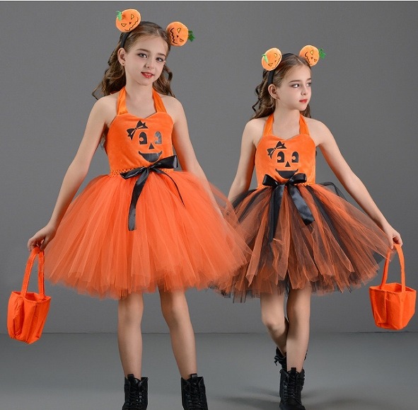 【秋新作】　ベビー ハロウィン かぼちゃ　子供　cosplay 　ハロウィン衣装 コスプレ衣装(S-XXL)