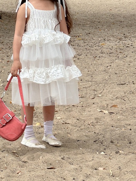 夏新作 韓国風子供服 ベビー服 キッズ服 ノースリーブ ワンピース キャミソールスカート