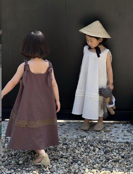 夏新作 韓国風赤ちゃん服 ベビー服 キッズ うしろ帯 半袖 衣装