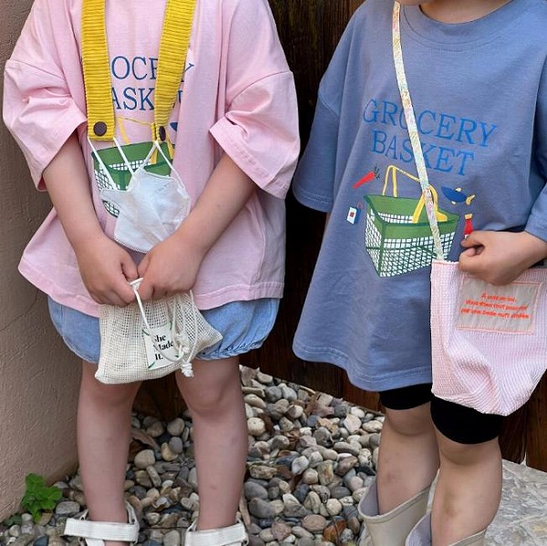夏新作 韓国風子供服 ベビー服 キッズ 男女兼用 おしゃれ チ半袖 Tシャツ ins
