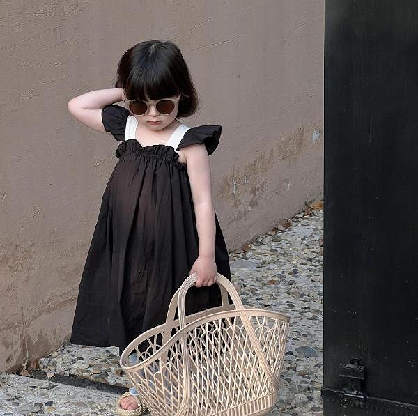 夏新作 韓国風子供服 ベビー服 キッズ 女の子 半袖 ワンピース