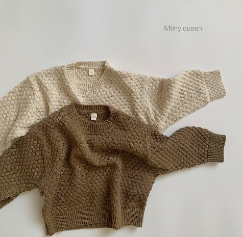 秋冬新作 韓国子供服 厚手 キッズ服 カーディガン コート セーター 男女兼用 2色 80-130CM