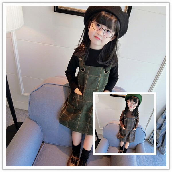 秋冬新作 好いたらしい 超一般受け 韓国風 衣裳 ちびっ子服 お嬢さん 二色 長袖ティーシャツ