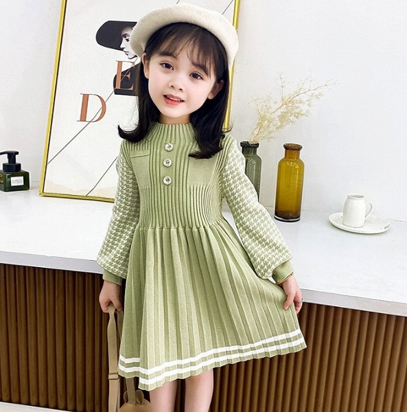 春夏新作 子供服 ワンピース キッズ 女の子 秋冬 長袖 女の子 ワンピース ガールズ