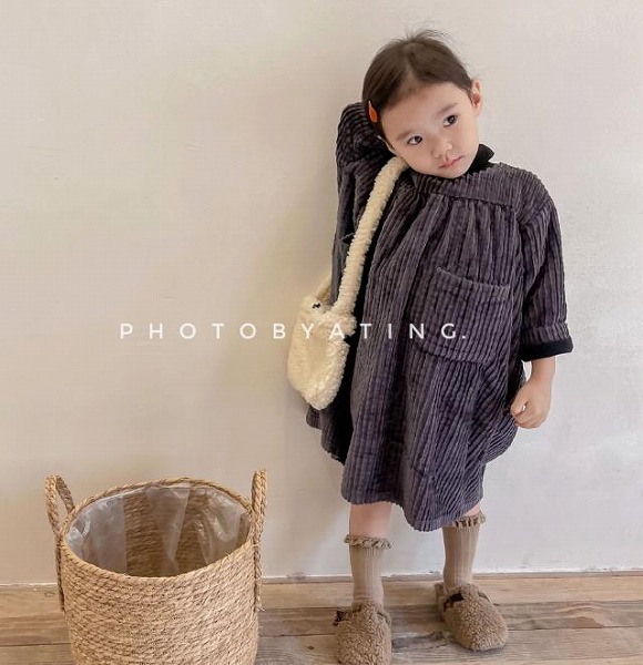 秋冬 韓国風赤ちゃん服 赤ちゃん服 裹起毛 衣装 朦々たる ふわふわ トップス長袖 キッズ服