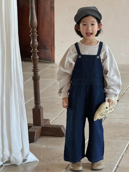 秋冬新作 子供服 韓国風子供服 ストラップ サロペット 男女兼用 オーバーオール