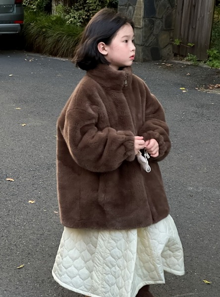 冬新作 韓国風子供服 キッズ服 ベビー服 厚手 コート アウター ロングジャケット モコモコ