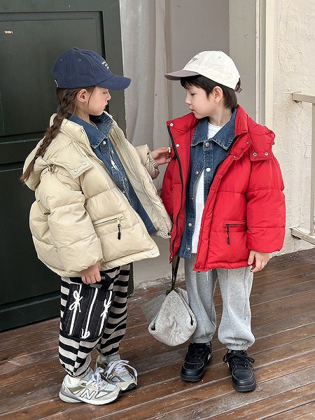 冬新品 韓国風小わっぱ服 ベビー服 キッズ服 落ち込む上衣 朦朦たる 厚地の外套お出かけ 好いたらしい コート・ジャケット-レディースファッション