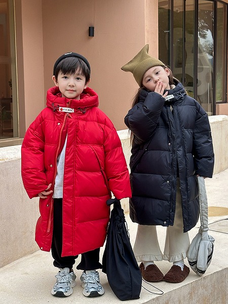 冬新品 韓国風赤ちゃん服 ベビー服 キッズ服 落ち込む上衣 朦々たる 厚地の外套お出かけ 好いたらしい