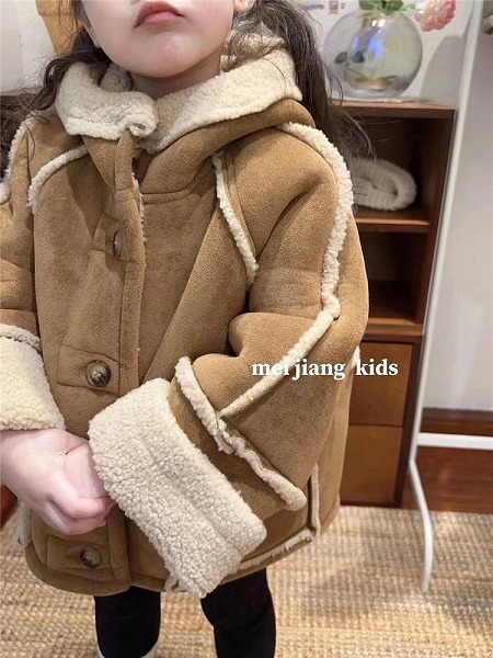 冬新品 韓国風子供服 ベビー服 キッズ服 ジャケット 厚手 コートお出かけ 可愛い 両面