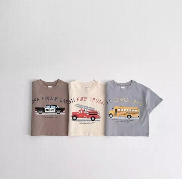 夏新品 子供服 韓国風子供服 キッズ服 ベビー服 Tシャツ 半袖 3色 ins