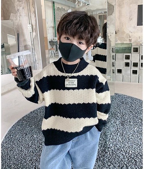 秋冬新作 トップス 韓国風子供服 ベビー服 キッズ服 セーター ニット 長袖 INS