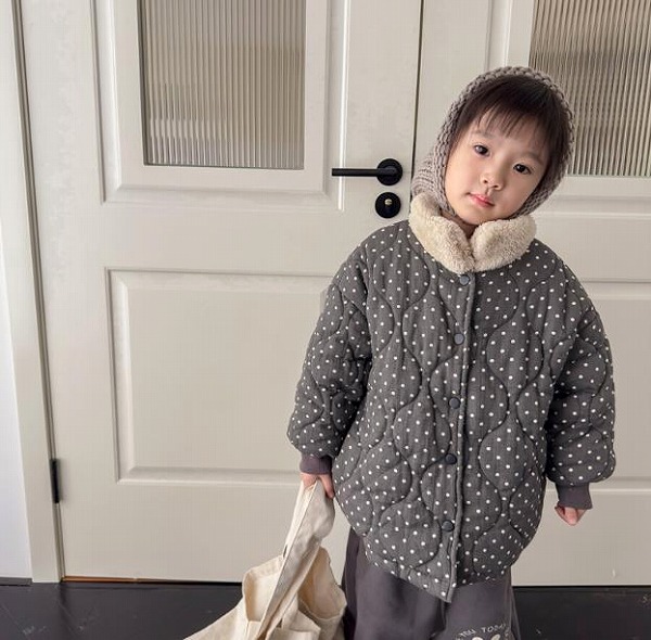 【秋冬新品】子供服 韓国風子供服 トップス ジャケット コート 裏起毛 男女兼用｜ドレミファソラ・ねこ