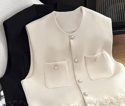 秋冬新作 韓国風 レディース服 濫りがわしい 限りない 御前上等2色 ベスト・ジレ-トップス