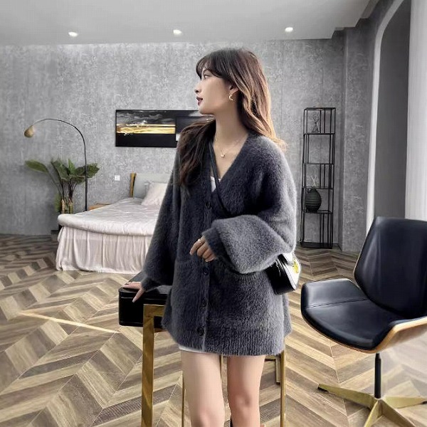 秋冬新作 韓国風 レディース服 セーター アウター カーディガン 高級5色