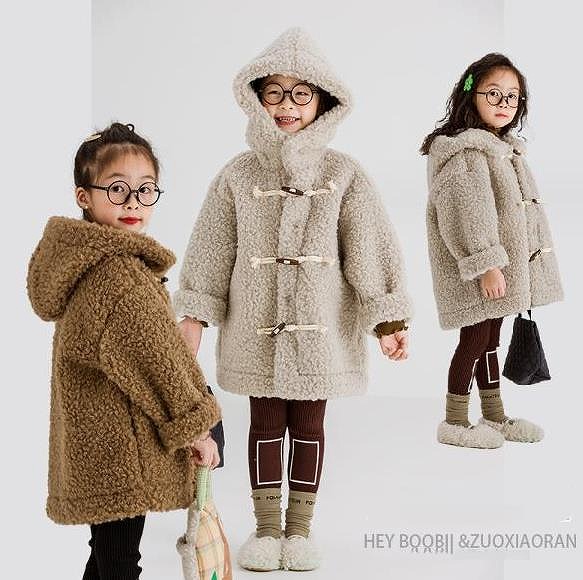 秋冬新作 子供服　セーター コットンコート 長袖 コート アウター 韓国子供服 ins