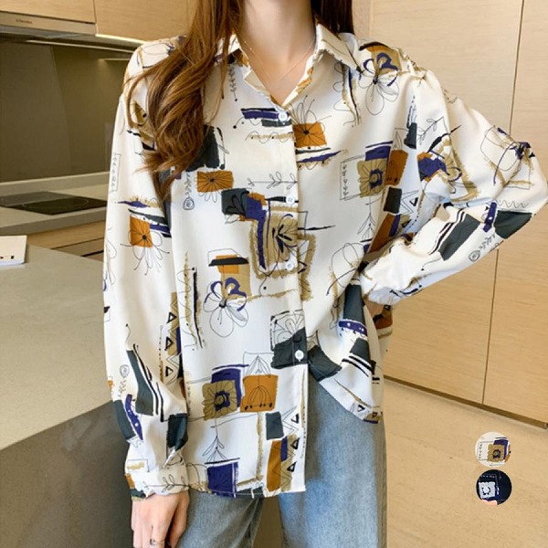 春夏新品 とろみ トッププルオーバー ゆったり 長袖 トップス-Tシャツ・カットソー-レディースファッション