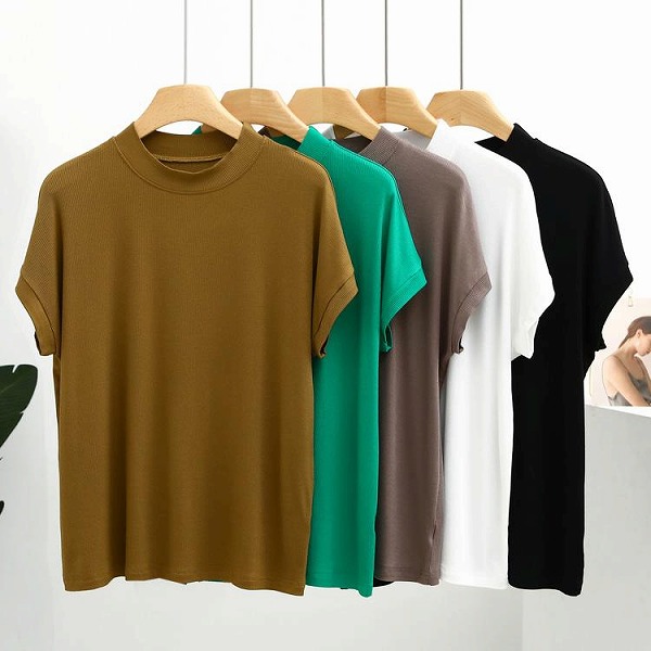 夏服 Tシャツ 半袖Tシャツ レディース 無地 カラバリ